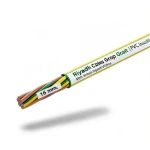 سلك تأريض نحاس مجدول 16 ملم2، 450/750 فولت، معزول PVC، أصفر/أخضر | مجموعة كابلات الرياض