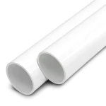UPVC Pipes Nominal Pressure 17.2 Bar Size 3 Inch Thickness 5.2 mm White