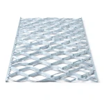 Galvanized Steel Expanded Metal Mesh Thickness 2.3 mm Width 2.44 M Length 7 meter