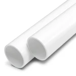 UPVC Pipes Nominal Pressure 17.2 Bar Size 6 Inch Thickness 9.9 mm White