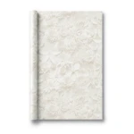 Dutch Floral Wallpaper 10m x 0.53m, Off White, Model 17340