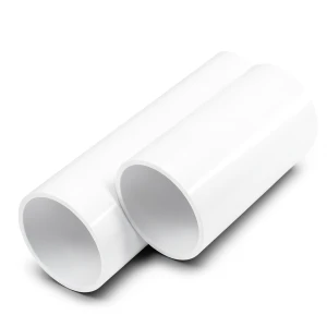 أنابيب UPVC ضغط اسمي 21.7 بار مقاس 3/4 إنش سمك 2 مم لون أبيض