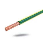 لفة سلك تأريض نحاس مجدول 150 mm 450/750 فولت عزل PVC أخضر/أصفر | مجموعة كابلات الرياض