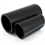 NPF HDPE Pipes Nominal Pressure 6 Bar Outside Diameter 180 mm Thickness 4.4 mm Black