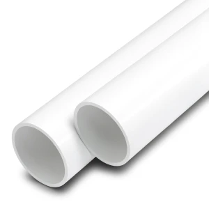 مواسير UPVC ضغط اسمي 13.8 بار مقاس 3 إنش سمك 4.2 مم لون أبيض