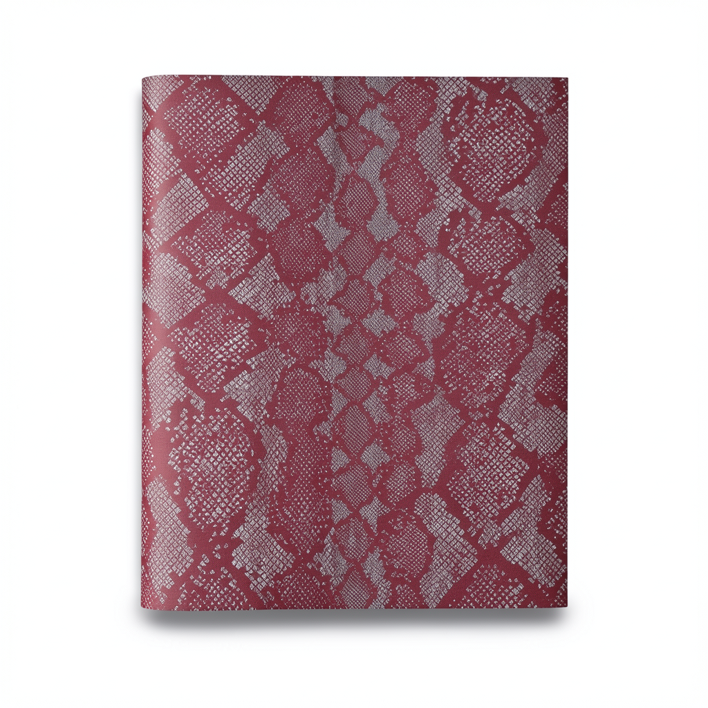 Italian Wallpaper Patterned Design Red Color, Size 10mx0.70m, Model rc17096
