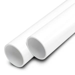 مواسير UPVC ضغط اسمي 13.8 بار مقاس 4 إنش سمك 5.4 مم لون أبيض