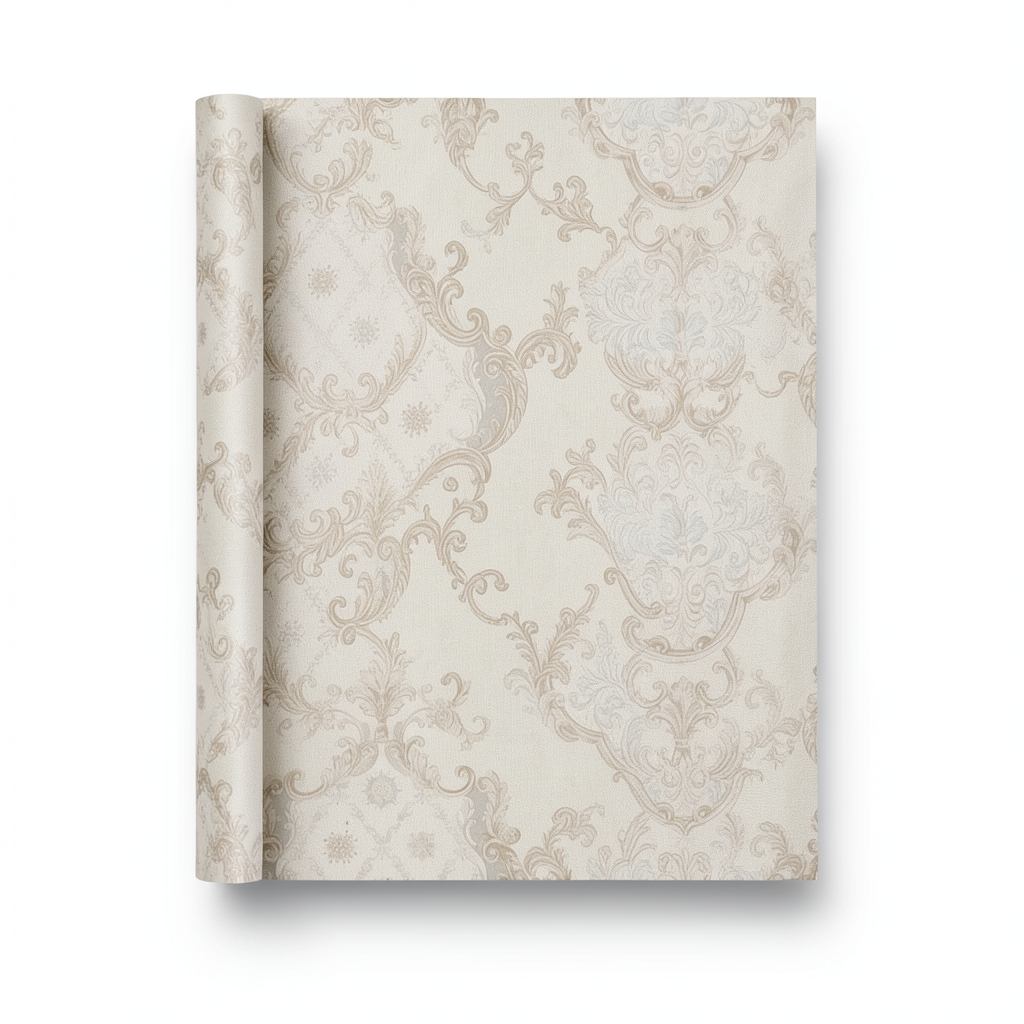 Wall Decoration Classic Design 10 m x 1.06 m Beige, Model 82861