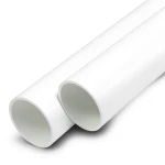 UPVC Pipes Nominal Pressure 140 Bar Outside Diameter 140 mm Thickness 10.3 mm White