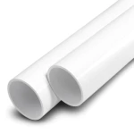 UPVC Pipes Nominal Pressure 17.2 Bar Size 1 Inch Thickness 2 mm White