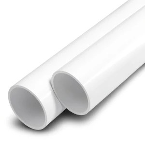 مواسير UPVC ضغط اسمي 17.2 بار مقاس 1 إنش سمك 2 مم لون أبيض