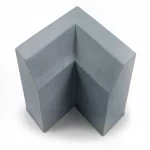 Road Corner Tile 35x15 cm - Grey