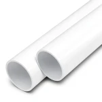 UPVC Pipes Nominal Pressure 17.2 Bar Size 2 Inch Thickness 3.6 mm White
