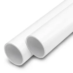 UPVC Pipes Nominal Pressure 17.2 Bar Size 6 Inch Thickness 9.9 mm White