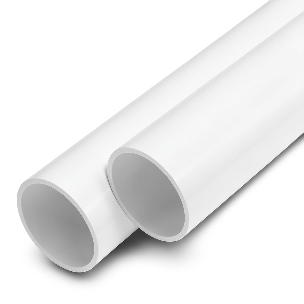 UPVC Pipes Nominal Pressure 21.7 Bar Size 3/4 inch Thickness 2 mm White