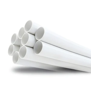 UPVC Pipes Nominal Pressure 11 Bar Size 1 1/4 inch Thickness 1.63 mm White