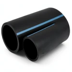 NPF HDPE Pipes Pressure 8 Bar Outside Diameter 280 mm Thickness 8.6 mm Black