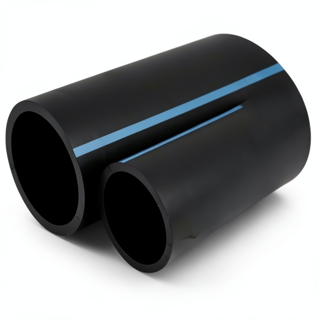 NPF HDPE Pipes Pressure 8 Bar Outside Diameter 280 mm Thickness 8.6 mm Black