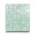 ONIX NIEVE VERDE CLARO 25351 Glass Mosaic Tile 46.5x31 cm