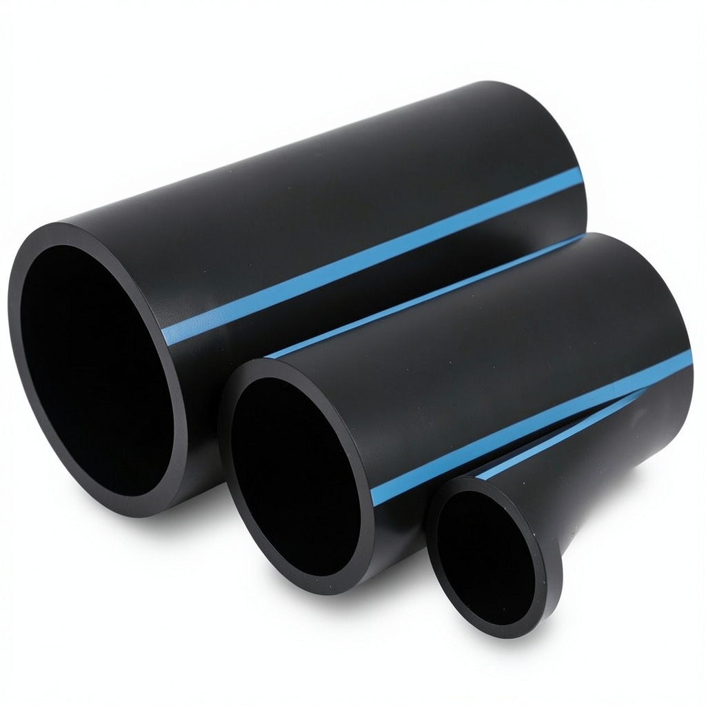 مواسير HDPE الوطني ضغط 10 بار قطر 40 مم سمك 1.9 مم لون أسود