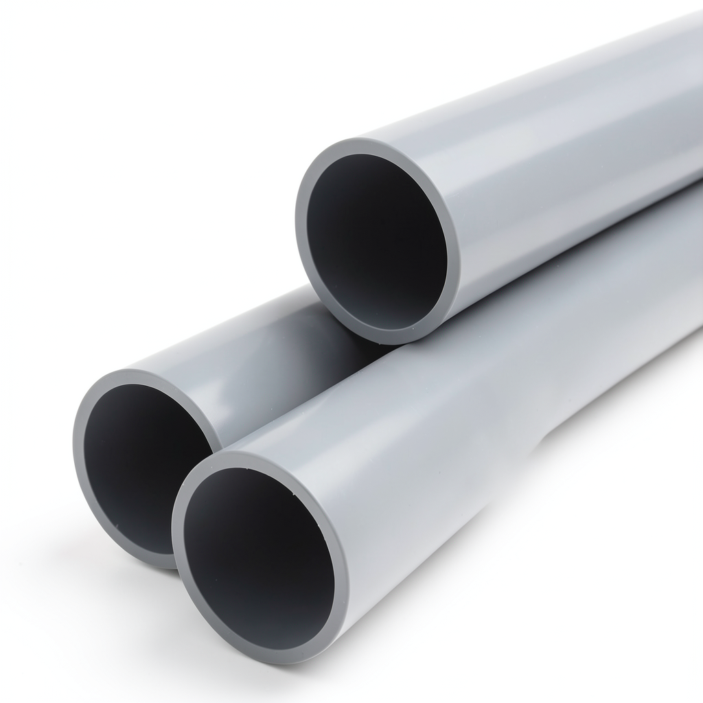UPVC Pipe Aqtar Najd Class 1 Outside Diameter 355 mm Thickness 2.9 mm Gray