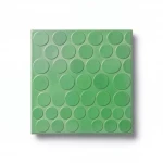 Realonda Dakhla Aqua Circle Porcelain Tile 31x31 cm