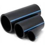 NPF HDPE Pipes Nominal Pressure 10 Bar Outside Diameter 110 mm Thickness 4.2 mm Black