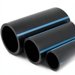NPF HDPE Pipes Nominal Pressure 10 Bar Outside Diameter 125 mm Thickness 4.8 mm Black