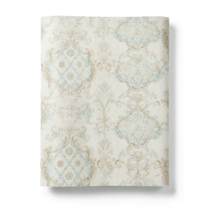 Italian Wallpaper Classic Design 10m x 1.06m, Light Beige