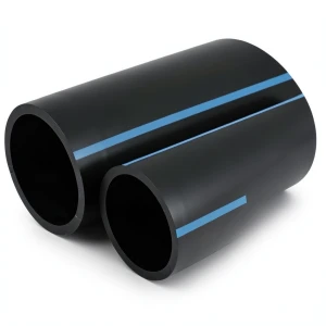 أنابيب HDPE الوطني ضغط 10 بار قطر خارجي 140 مم سمك 5.4 مم لون أسود