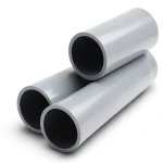مواسير UPVC قطر خارجي 125 مم سمك 1.8 مم لون رمادي