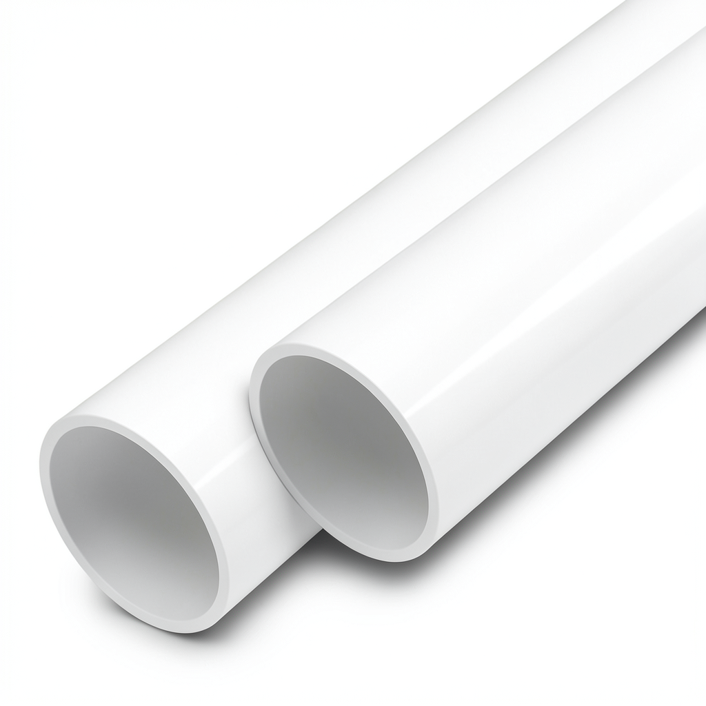 UPVC Pipes Nominal Pressure 21.7 Bar Size 1 1/4 inch Thickness 3.1 mm White