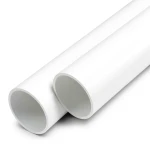 UPVC Pipes Nominal Pressure 21.7 Bar Size 2 Inch Thickness 4.5 mm White