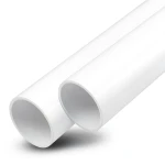 UPVC Pipes Nominal Pressure 21.7 Bar Size 6 Inch Thickness 12.5 mm White