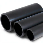 NPF HDPE Pipes Nominal Pressure 6 Bar Outside Diameter 400 mm Thickness 9.8 mm Black