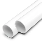 UPVC Pipes 6 Bar Nominal Pressure 4 Inch Diameter 3.4 mm Thickness White