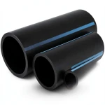 NPF HDPE Pipe Pressure 8 Bar Outside Diameter 110 mm Thickness 3.4 mm Black