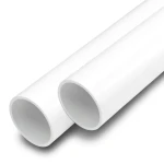 مواسير UPVC مقاس 1/2 1 إنش سمك 1.8 مم لون أبيض