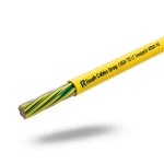 سلك تأريض نحاس مجدول 16 ملم2، 450/750 فولت، معزول PVC، أصفر/أخضر | مجموعة كابلات الرياض