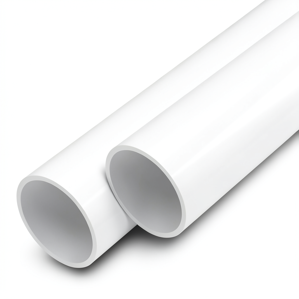 مواسير UPVC 2 1/2 إنش سمك 1.8 مم لون أبيض