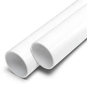 مواسير UPVC مقاس 4 إنش سمك 2.3 مم لون أبيض