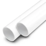 مواسير UPVC مقاس 6 إنش سمك 3.1 مم لون أبيض