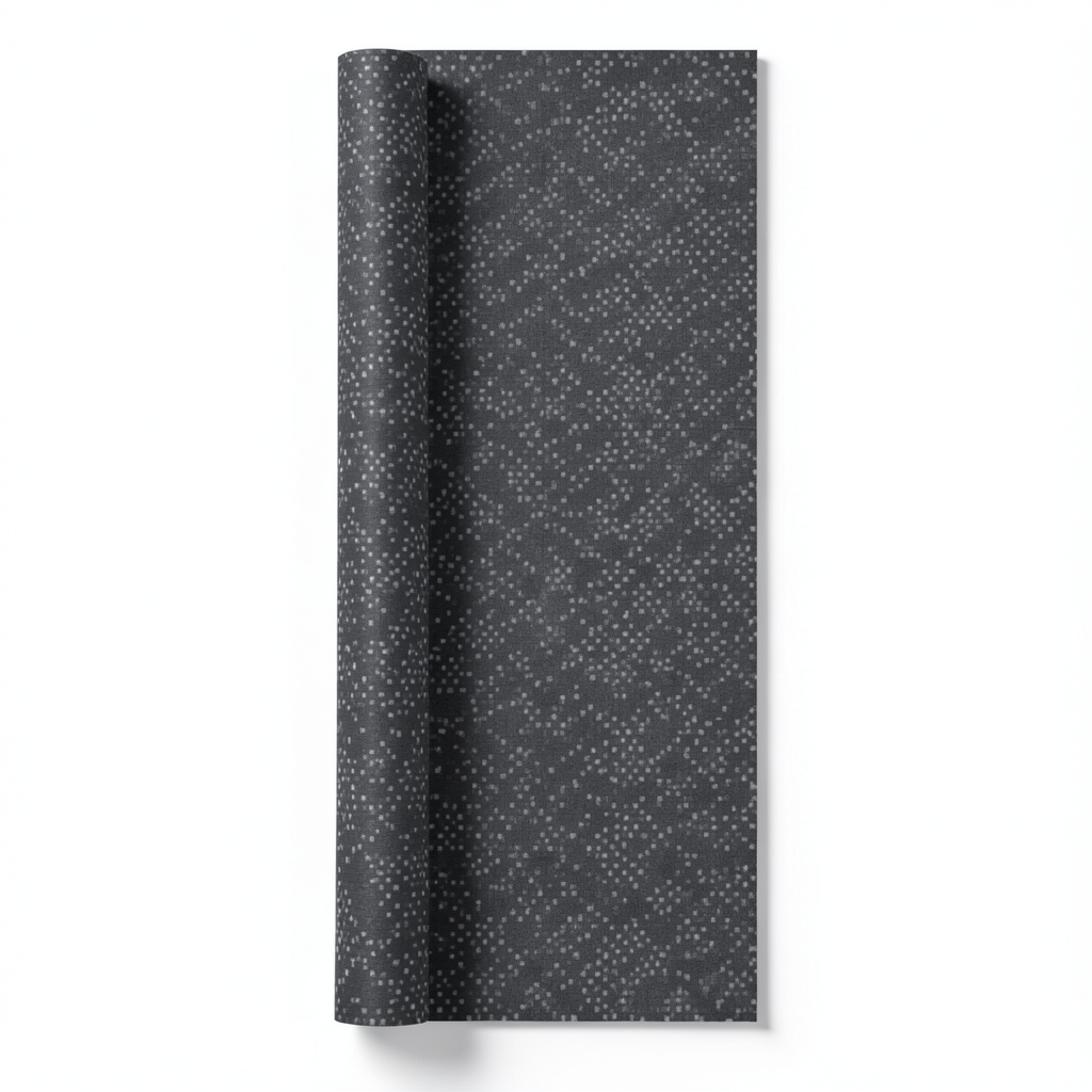 Patterned Wall Decoration 10m x 0.73m Dark Gray, Model 45132