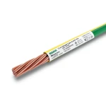 سلك تأريض نحاس مجدول 120 mm2 450/750 فولت معزول PVC أصفر/أخضر | مجموعة كابلات الرياض