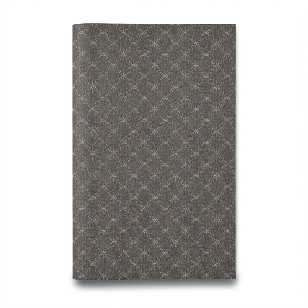 Dutch Patterned Wallpaper Dark Beige, 10m Length x 0.53m Width, Model 17351