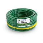 لفة سلك تأريض نحاس مجدول 150 mm 450/750 فولت عزل PVC أخضر/أصفر | مجموعة كابلات الرياض