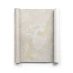 Italian Wallpaper Modern Design Beige Color, Size 10mx1.06m, Model 72907