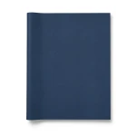 Italian Plain Wallpaper 10m x 0.73m Dark Blue, Model 45139