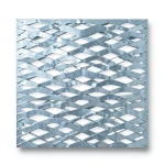 Galvanized Steel Expanded Metal Mesh Thickness 2.7 mm Width 2.44 M Length 1 M
