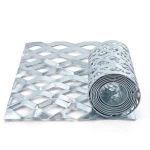 Galvanized Steel Expanded Metal Mesh Thickness 2.7 mm Width 2.44 m Length 2 m